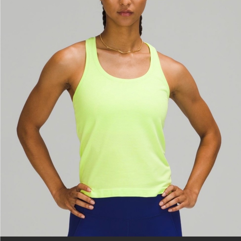 COPY - Lululemon Swiftly Tech Racerback Tank Top Race Length - size 10 - Picture 3 of 6